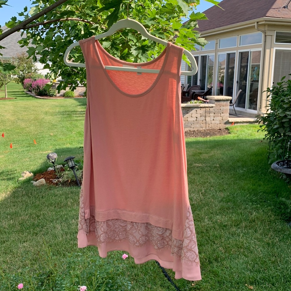 LOGO sleeveless tunic